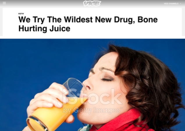 Illustration for article titled Take a Big Sip of the New Bone Hurting Juice Meme